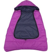 CuddleCo Comfi-Cape do kočíka/autosedačky/nosič 2v1 25x12cm čierny/fuchsia