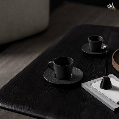 Villeroy & Boch Manufacture Rock kávový podšálek 15,5 cm