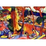 Grafika Art Puzzle - Puzzle André Derain: Bridge over the Riou - 500 piese