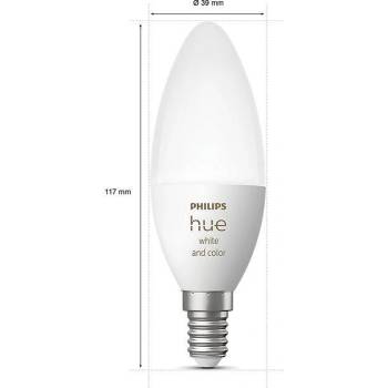 Philips B39 E14 4W 2000-6500K 470lm (8719514356610)