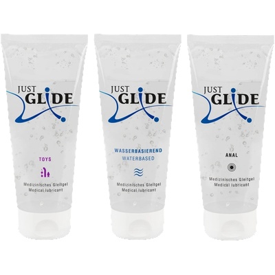 Just Glide Set 3 x 200 ml