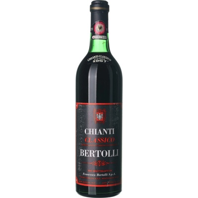 Bertolli Chianti suché červené 1967 0,75 l (holá láhev)