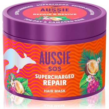 Aussie SOS Supercharged Repair маска за коса 500ml