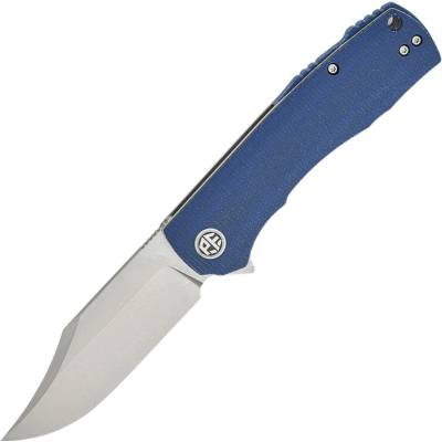 Petrified Fish PFP03 Victor Stonewash K110 Modrá Micarta PFP03BMW
