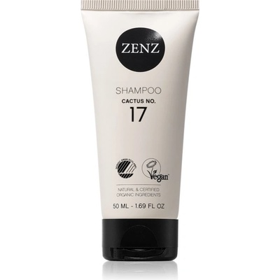 ZENZ Organic Cactus No. 17 intenzívne hydratačný šampón 50 ml