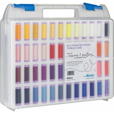 Kufr - sada bavlněných nití SILK-FINISH COTTON 50 METTLER (96x150m) – Zbozi.Blesk.cz