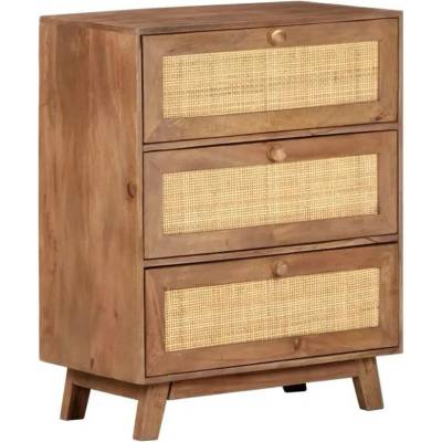 vidaXL 11461.323595 příborník 61 X 35 X 76 Cm Masivní Mangovníkové Dřevo