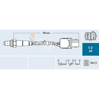 Lambda sonda FAE 75151