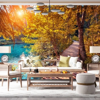 Image 1 of Art Gift Decor Фототапет - Пътека край реката