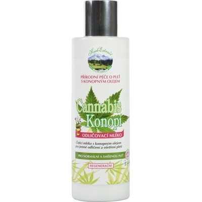 Herb Extract odličovacie mlieko Cannabis 200 ml