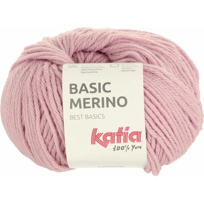 Katia Basic Merino 69 ružovo fialová