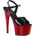 Pleaser USA Pleaser Adore-709 Blk Pat/Red 40