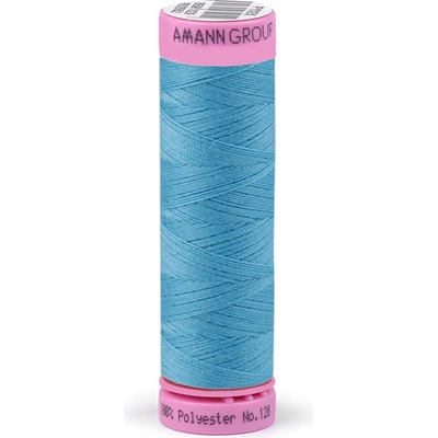 Stoklasa Polyesterové nitě návin 100 m Aspo Amann Balení: 5 ks, Varianta: 0409 Blue Curacao 0409 Blue Curacao