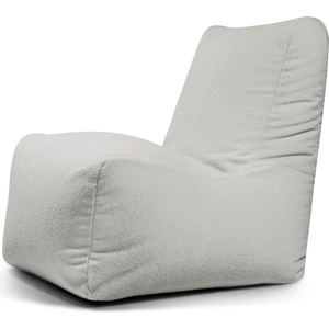 SLOWDOWN Светлосив пуф от букле Seat Lounge - SLOWDOWN (F90DT TD WG)