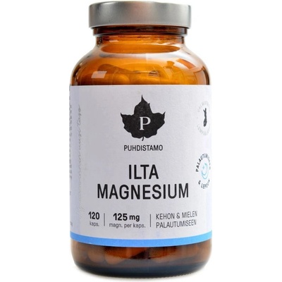 Puhdistamo Night Magnesium Hořčík 120 kapsúl