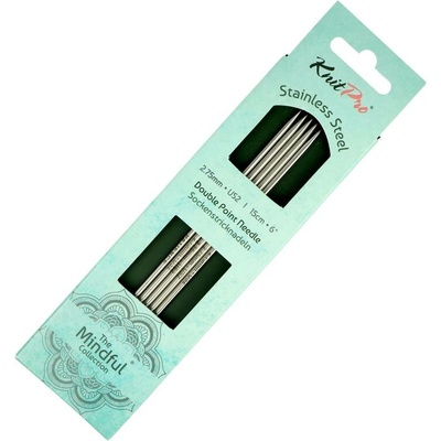 KnitPro Mindful ponožkové jehlice 2,75mm 15cm