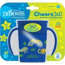 Dr.Browns hrnek Cheers360 Jungle s držadly 1 ks modrý 200 ml