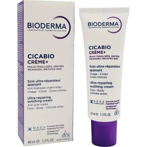 BIODERMA Cicabio Crème+ Ultra-Repairing Soothing Cream 40 ml Лосион за тяло