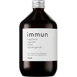 Kruut Еликсир за силен имунитет - Oxymel Immun с мащерка, живовляк, амла, шипка и салвия, 500 ml, 50 дози (370015 (115) KRUUT)
