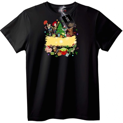 NOONEBRAND Тениска Коледна Toy Story - XS, White