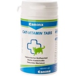 CANINA Cat-Vitamin Tabs - предотвратява симптомите на авитаминоза 125 грама 210329