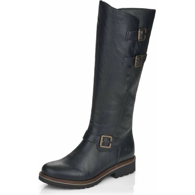 Remonte dámske čižmy R6590-01 čierna