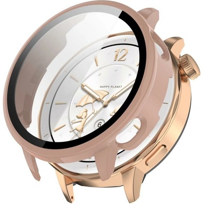 VSETKONAMOBIL 120778 PC FULL COVER Plastový kryt so sklom pre OnePlus Watch 3 43mm ružový