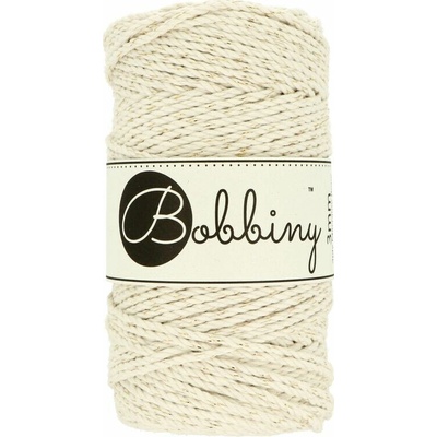 Bobbiny Rope Golden Natural 3mm