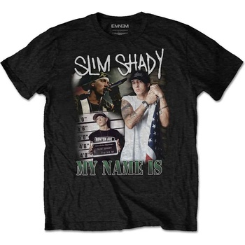 Eminem Риза My Name is Homage Unisex Black 2XL (EMTS21MB05)