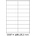 CDRmarket Самозалепващи етикети 105 x 35 mm, 16 етикети A4, 100 листа (R0ECO.0907A)