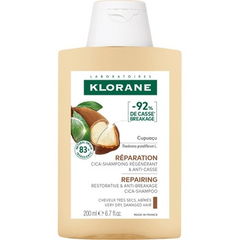 Klorane Cupuacu Възстановяващ шампоан, 200 ml