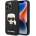 KARL LAGERFELD Гръб Karl Lagerfeld Liquid Silicone Гръб Karl Head Case за iPhone 14 Pro - Черен