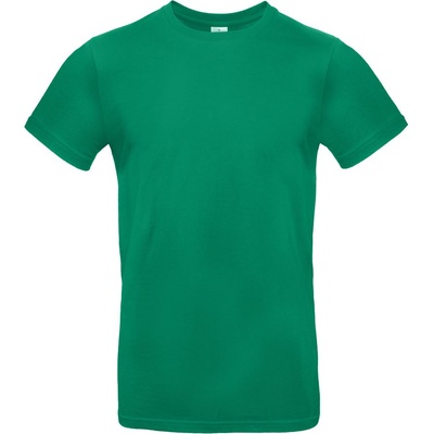 B&C Collection B&C E190 / Мъжка тениска от плътен памук - цвят kelly green XXXL (01003T52013)
