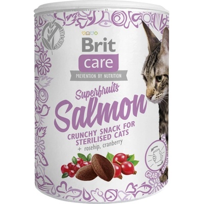 Brit Care Cat Snack Superfruits Salmon 100 g