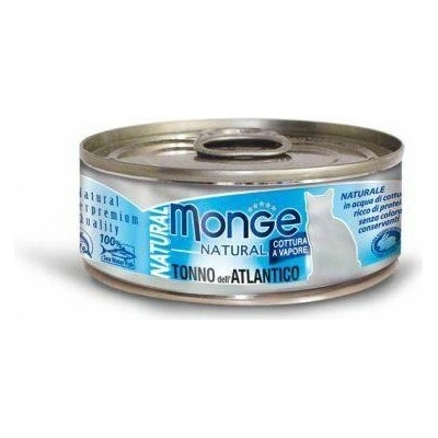 Monge Cat Natural atlantický tuňák 6 x 80 g