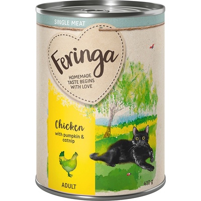 Feringa Single Meat Menu 12 x losos so zemiakmi a petržlenovou vňaťou 410 g