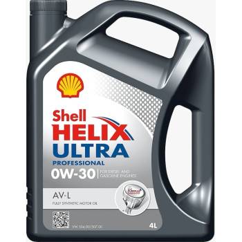 Image 1 of Shell Helix Ultra Professional AV-L 0W-30 4 l