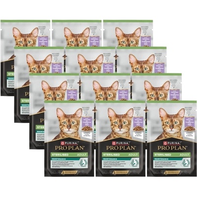 Pro Plan Sterilized s morčacím mäsom 12 x 85 g