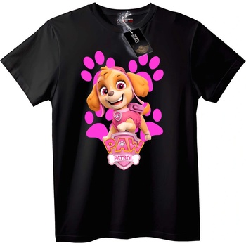 NOONEBRAND Тениска Paw Patrol Скай - 5XL, Black