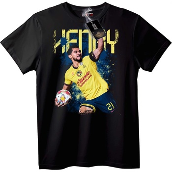 NOONEBRAND Тениска Футболист Hendry - S, Black