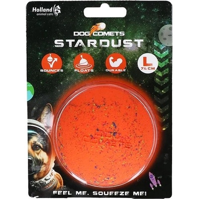 Dog Comets Stardust plovoucí míč oranžový 7,5 cm