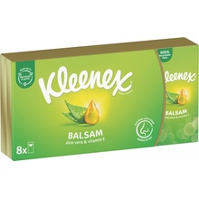 Kleenex Balsam vreckovky 4-vrstvové 1 x 8 ks