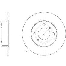 Brzdový kotúč REMSA 61117.00