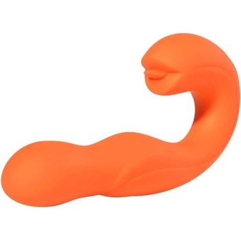 ostatní Joi - Rotating Head G-spot Vibrator & Clit Licker Orange
