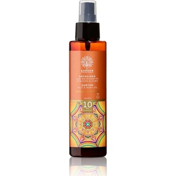 GARDEN Suntan Face & Body Oil Bronze Shimmer SPF10 150 ml