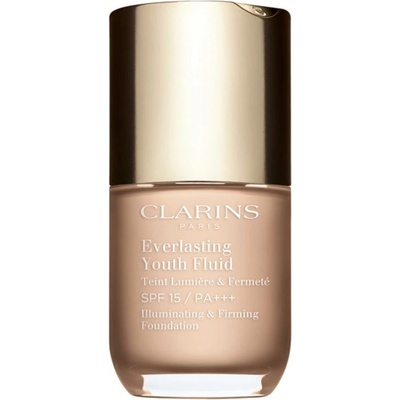 Clarins Everlasting Youth Fluid Foundation rozjasňující make-up SPF15 100 Lily 30 ml