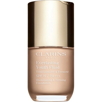Clarins Everlasting Youth Fluid Foundation rozjasňující make-up SPF15 100 Lily 30 ml