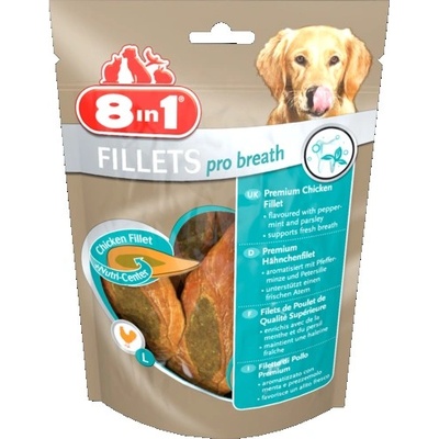 8in1 8in1 Fillets Pro Breath S - филенца за свеж дъх за кучета 80 гр