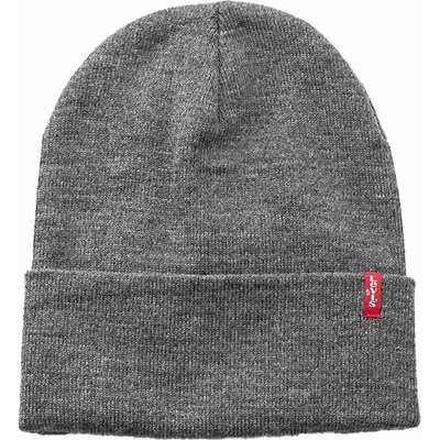 Levi's Slouchy Red Tab Beanie Šedá