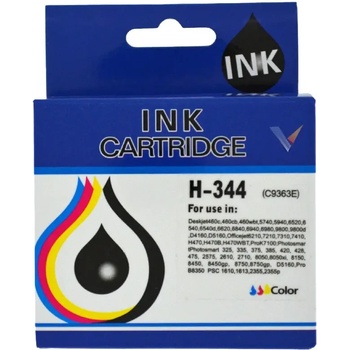 HP344 (C9363EE) съвместима мастилена касета (yellow, magenta, cyan) (0.560K) (HP-344)